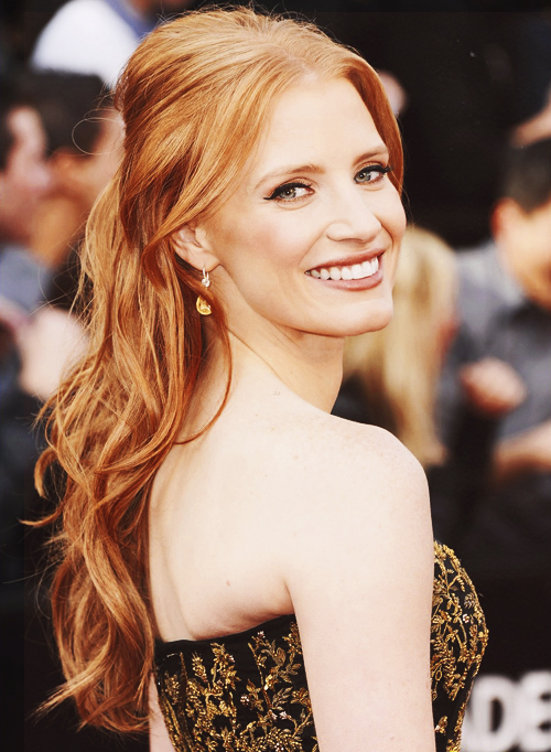 Hottie Of The Day Jessica Chastain Through The